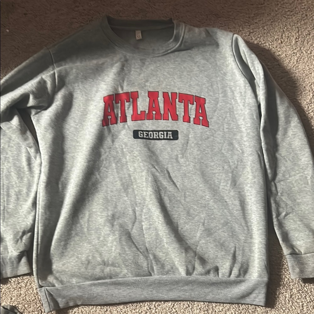 Gray Atlanta Georgia Women's Sweater
